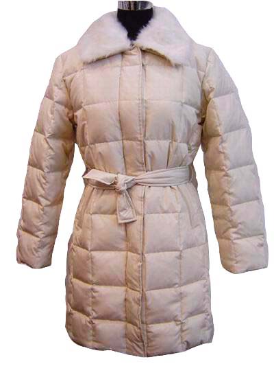 Ladies winter down coat