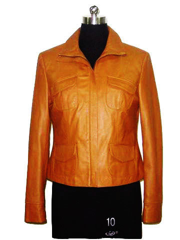 Ladies leather jacket