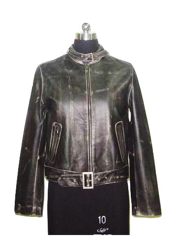 Ladies leather jacket