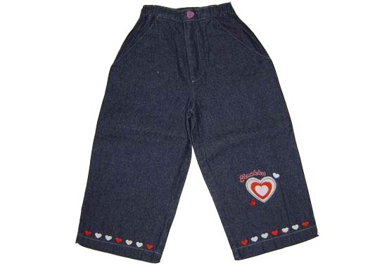 Toddle girl's denim pants