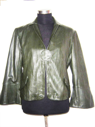 Ladies leather jacket