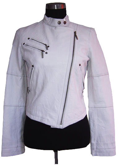 Ladies leather jacket