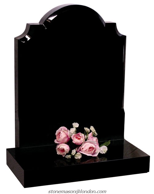 GH14 Polished Granite Headstone