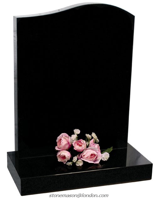 GH17 Polished Granite Headstone