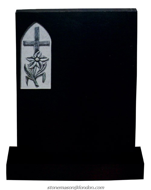 GH19 Polished Granite Headstone