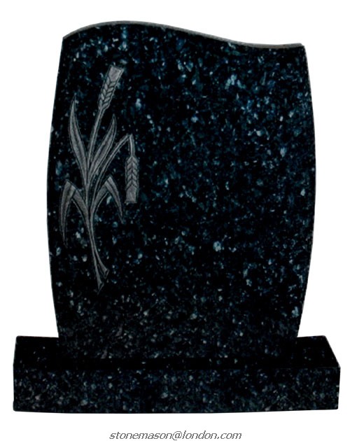 GH20 Polished Granite Headstone