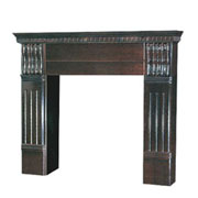 Wooden Mantel 