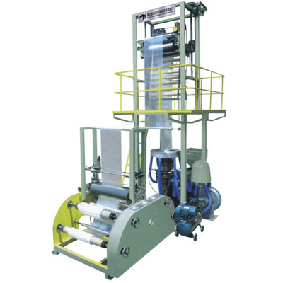 Pe hot-shrink film blowing machine