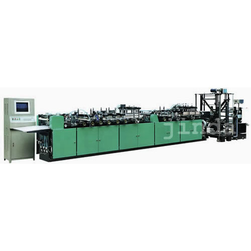 High speed automatic three edge sealing bag maker machine