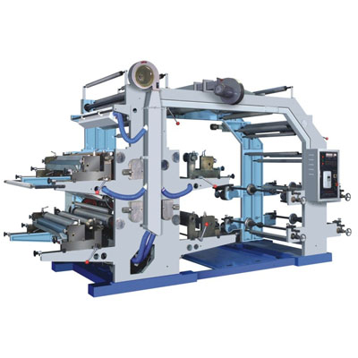 Flexographic printing machine