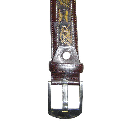 snakeskin belt