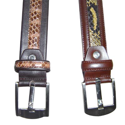 snakeskin belt