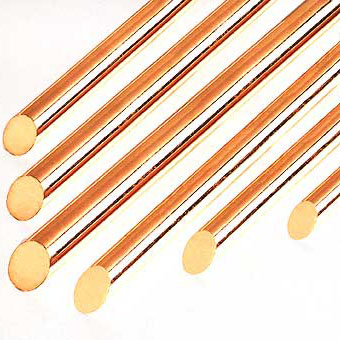 Copper and Brass Rrod, Ground Rods