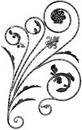 wrought iron rosettes