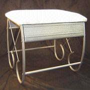 Metal Make-up Stool with Cushion in Various Design