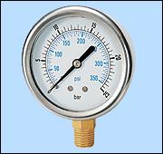 oil filled pressure gauge