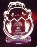 sell china crystal laser art