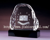 sell china crystal laser art