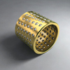 High Precision Roller Guide Bearing, Bronze cage + Hardenedsteel ball