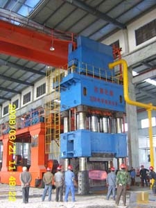 3150 ton open die forging hydraulic press