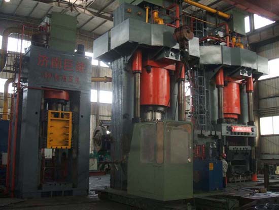 12000 ton hot die forging press