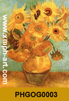 Reproduction oil painting - Sun flower