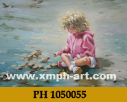 oil painting - People