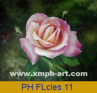 Flower oil painting