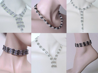 magnetic hematite jewelry, fashion jewelry