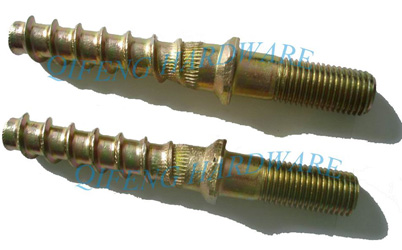 double head screw spike