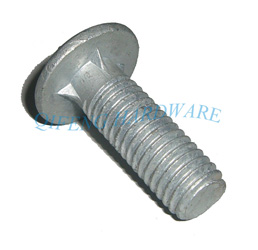 round head fin neck bolt