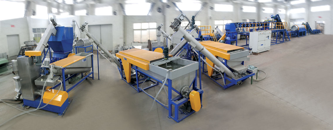 waste plastic recycling machine