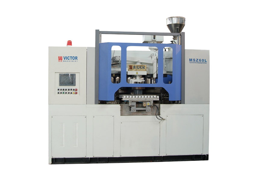 injection blowing molding machine