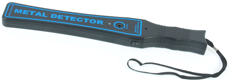 Hand held metal detector