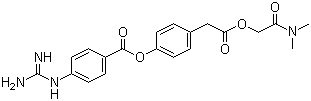 Camostat intermediates of all steps