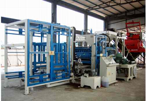 Automatic Concrete Brick/Block Making Machine