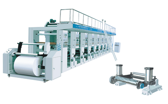 computer high speed gravure printing machine