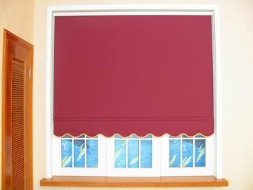 roller blind of scallop