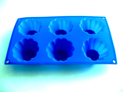 silicone muffin pan (6cups)