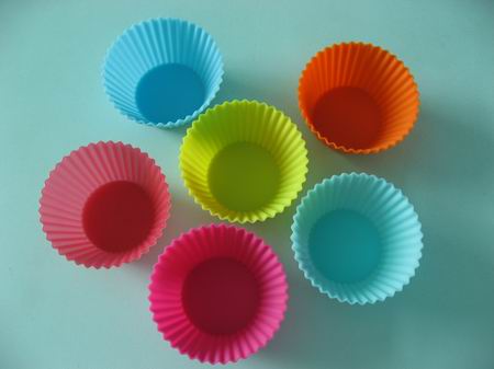 silicone cup cake mold