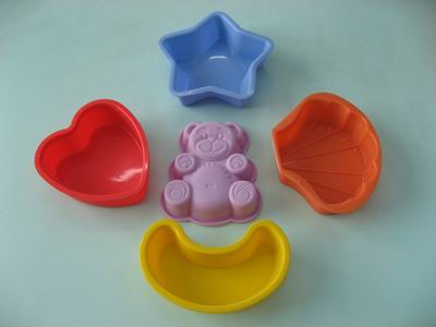 silicone  cartoon bakeware