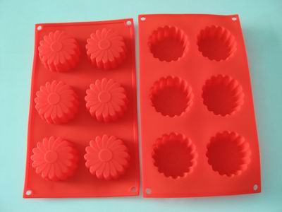 silicone muffin pan (12cups)