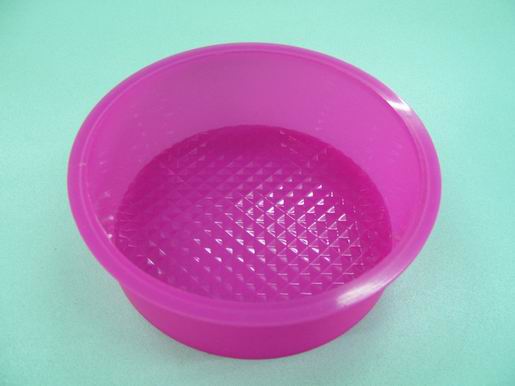 silicone loaf pan(mini-round)