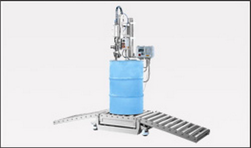 Drum filling machine