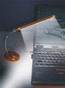 USB Computer Desk Lamp by Using Lowest Voltage  