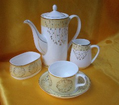 15pcs Bone china coffee set,tea set,cup,ceramic