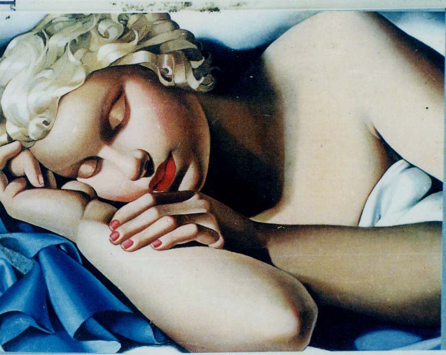 lempicka oil painting 