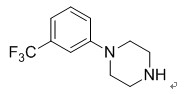 1-(3-(trifluoromethyl)phenyl) piperazine