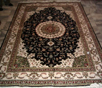 handmade silk carpet zq054