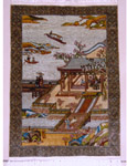 handmade silk carpet T169